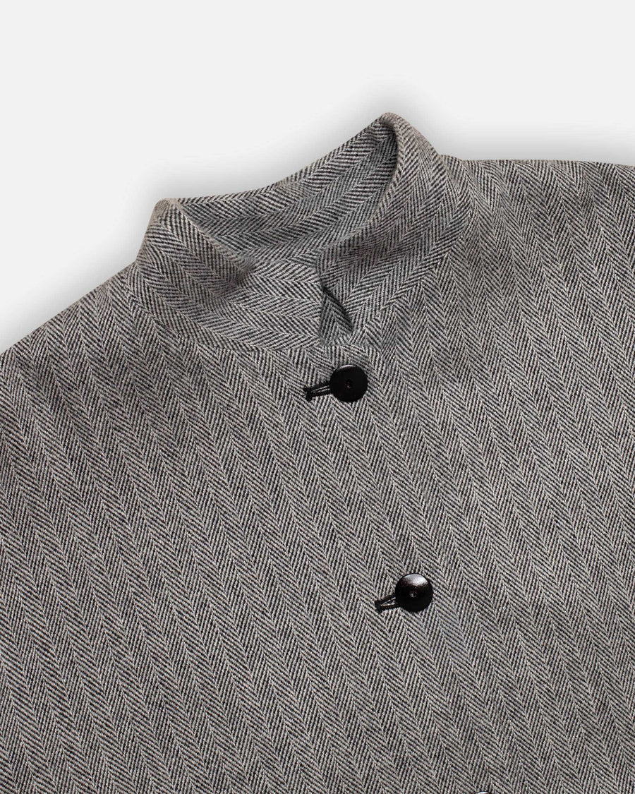 stand collar short jacket