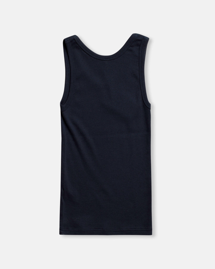 cotton silk basic tank top
