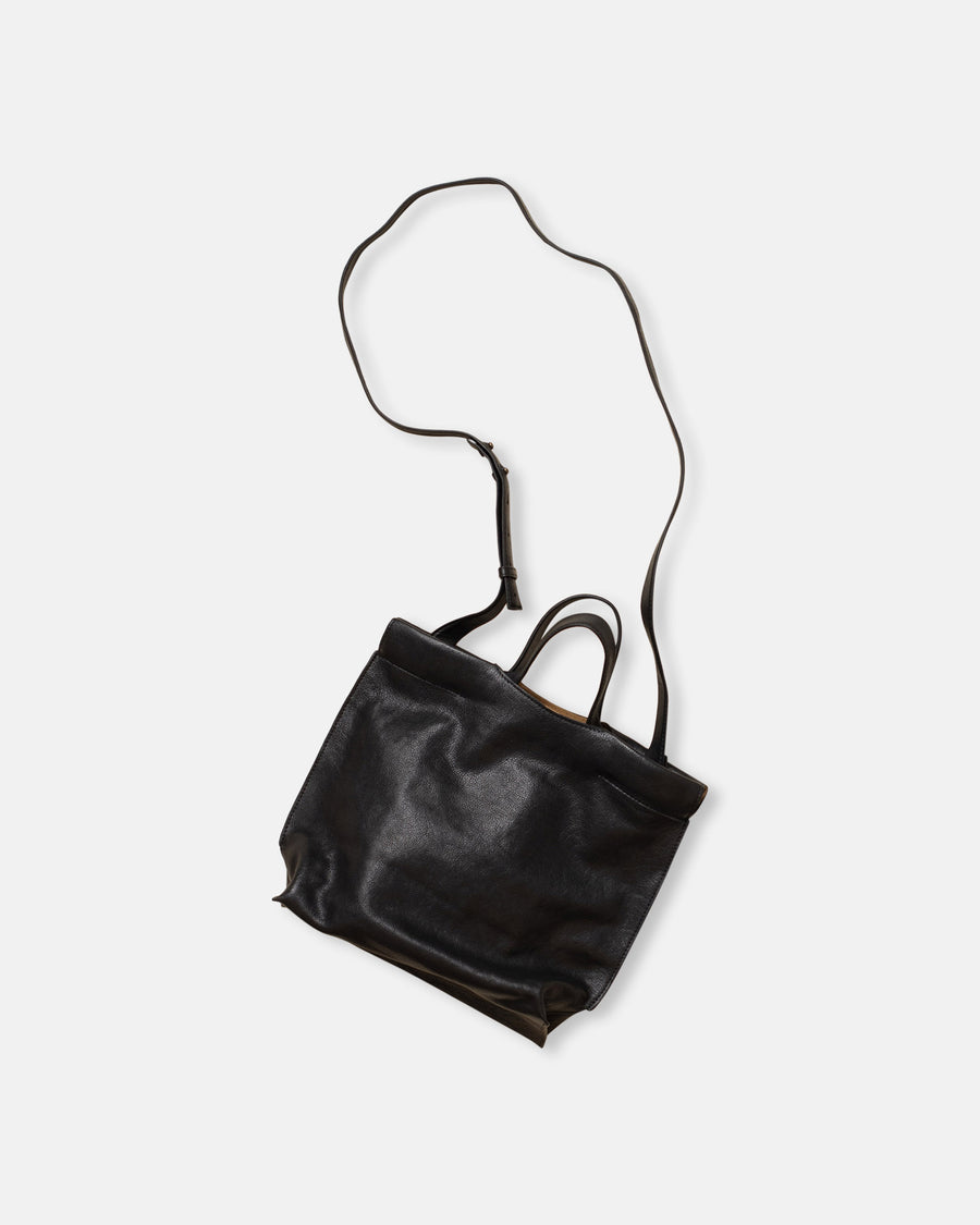 small shopper bag black