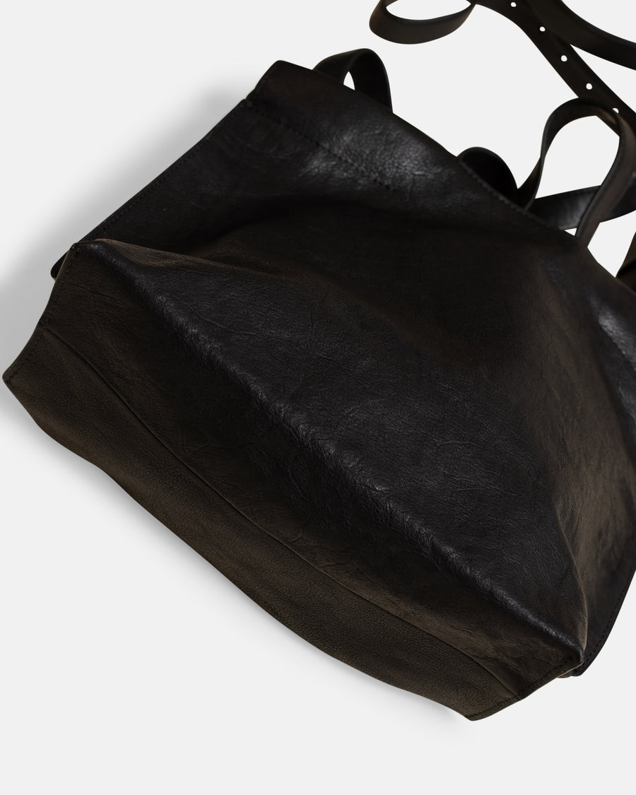small shopper bag black