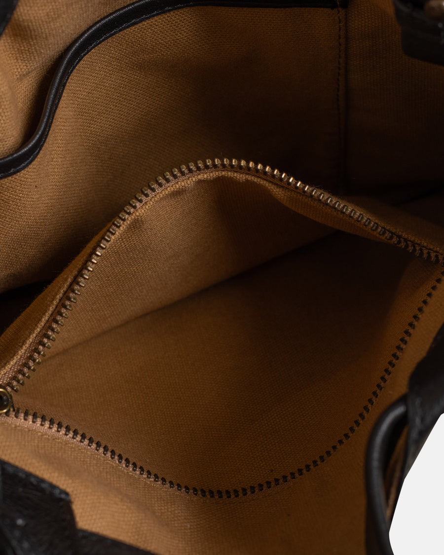 small shopper bag black