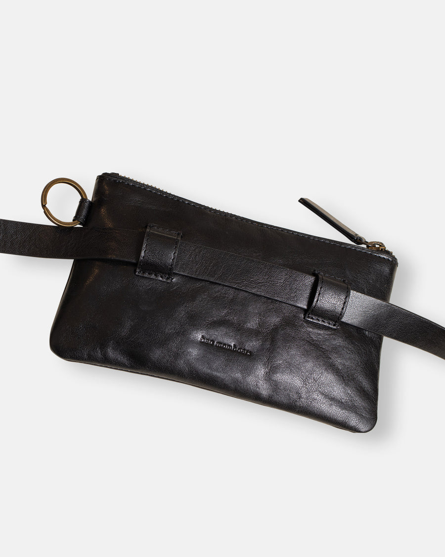 flat pouch & belt