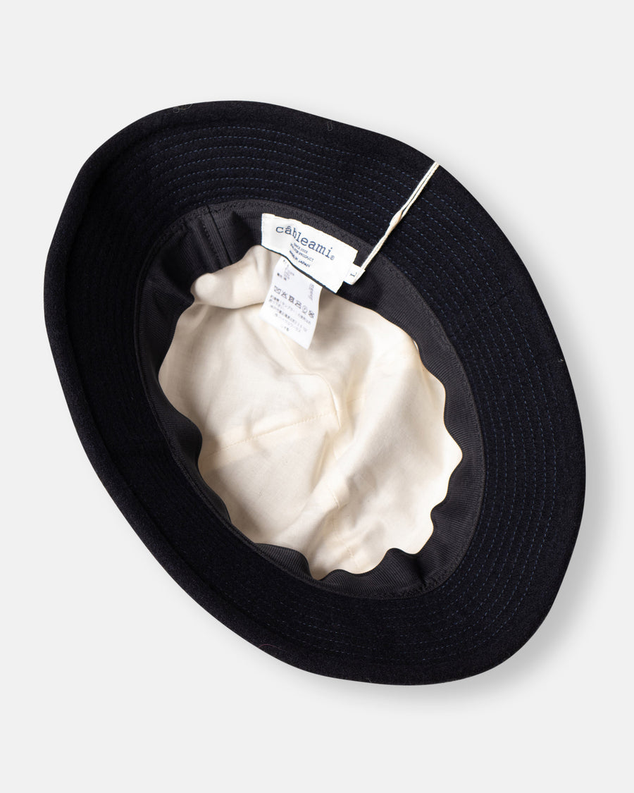 recycled wool army hat