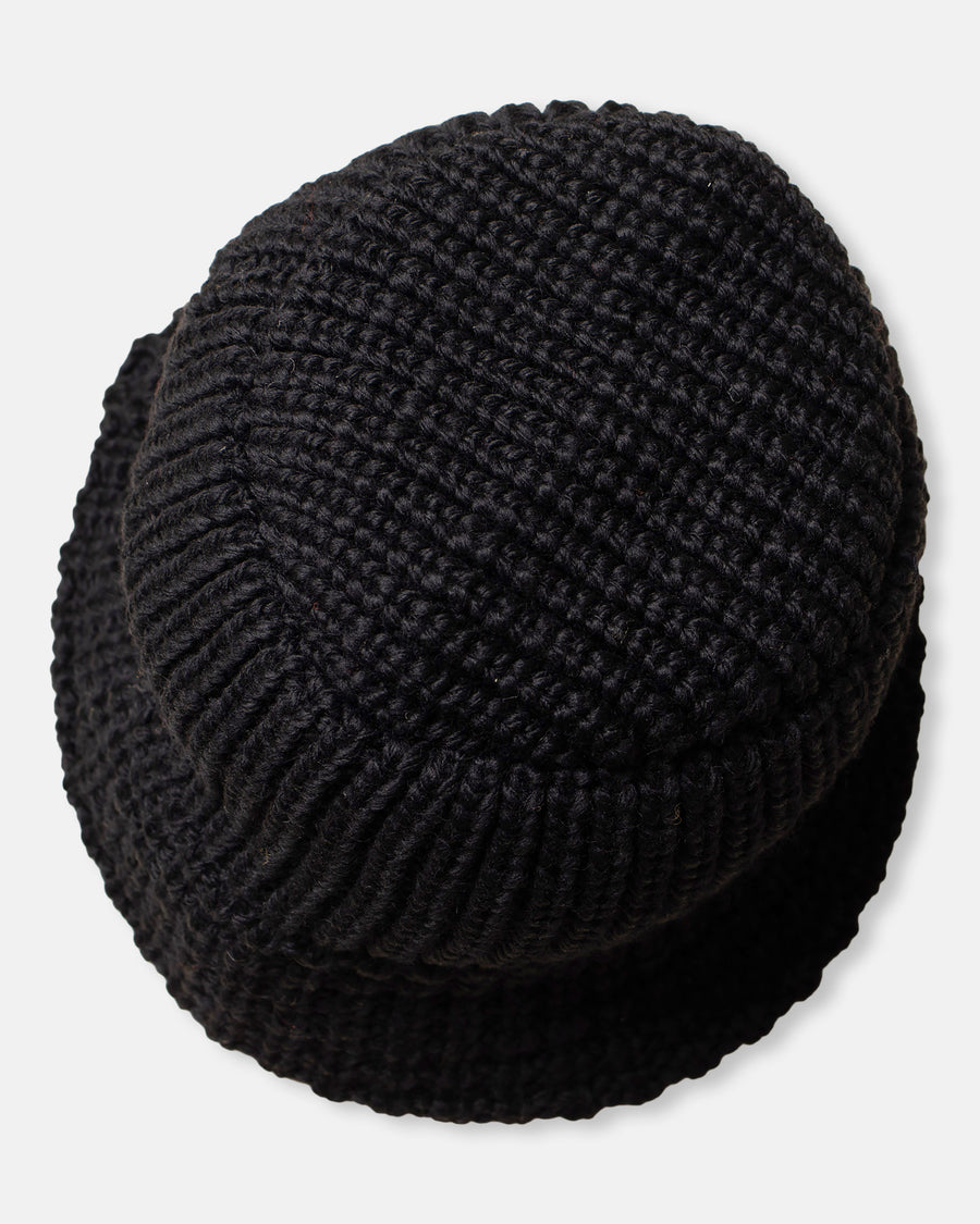knitted wool bucket hat