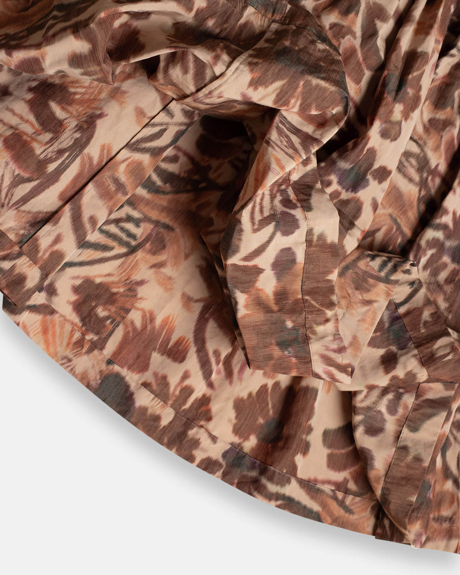 double rideaux skirt