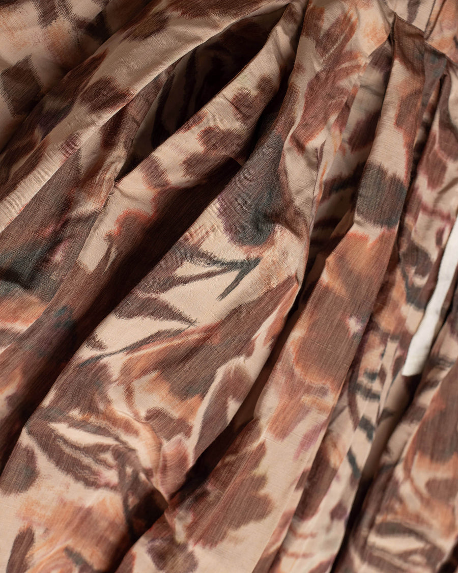 double rideaux skirt