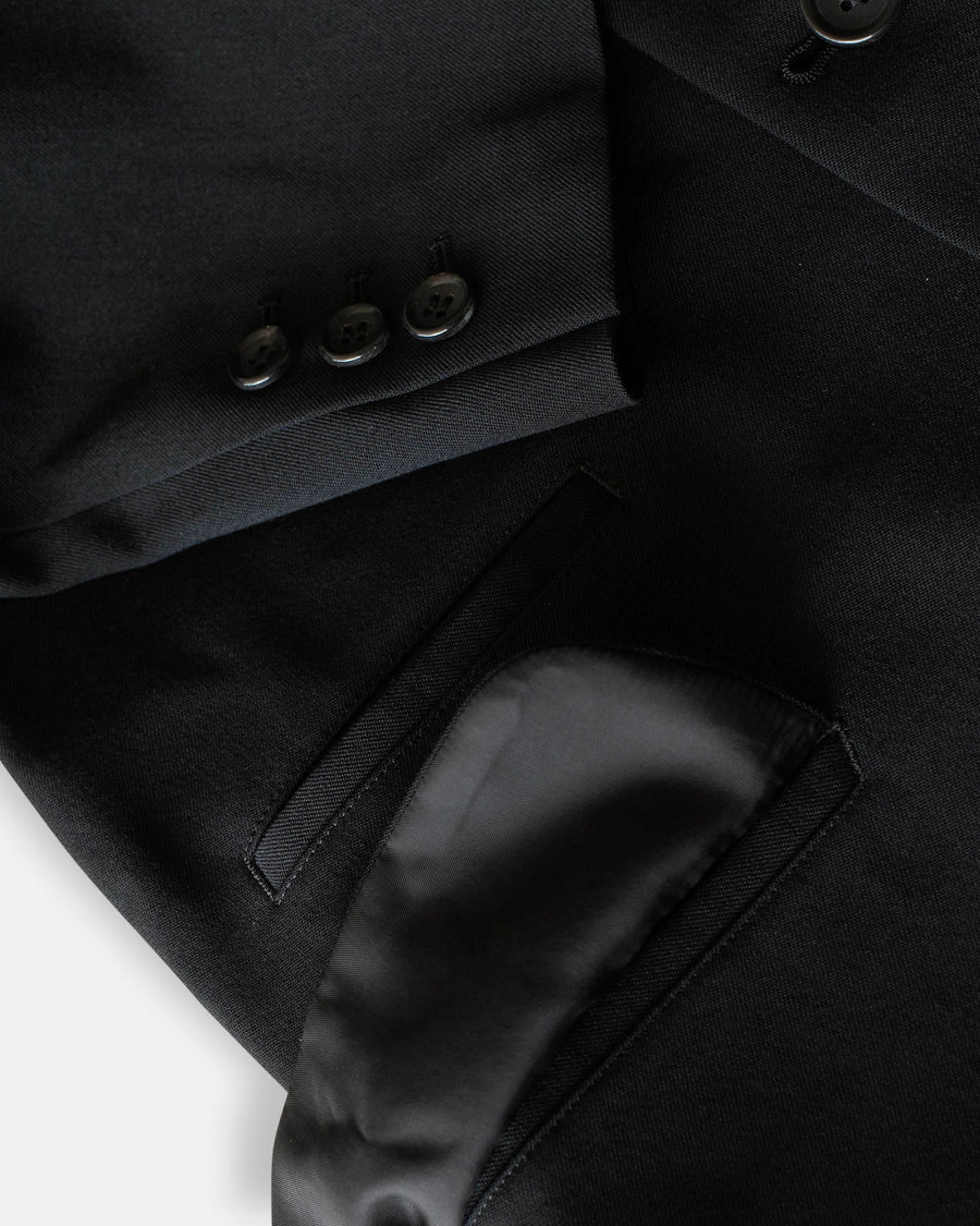 hooded blazer