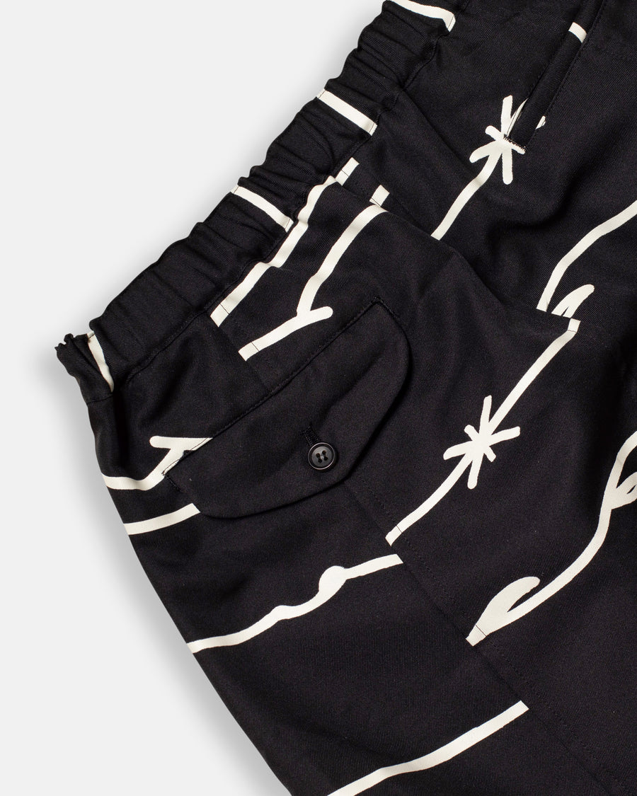 twill filip pasowski print trousers