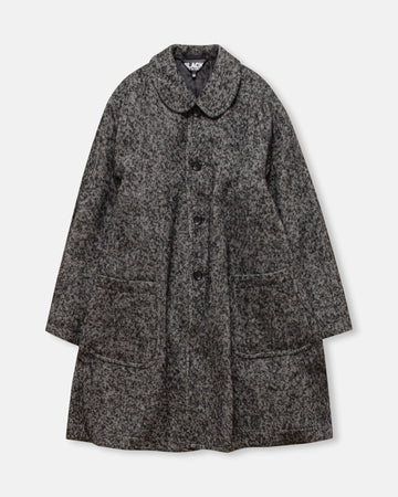 tweed herringbone coat