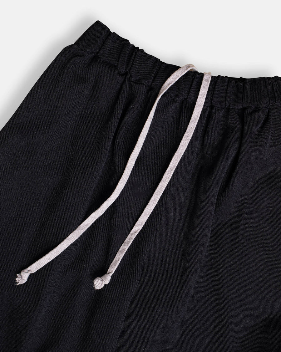 gabardine wide leg pants