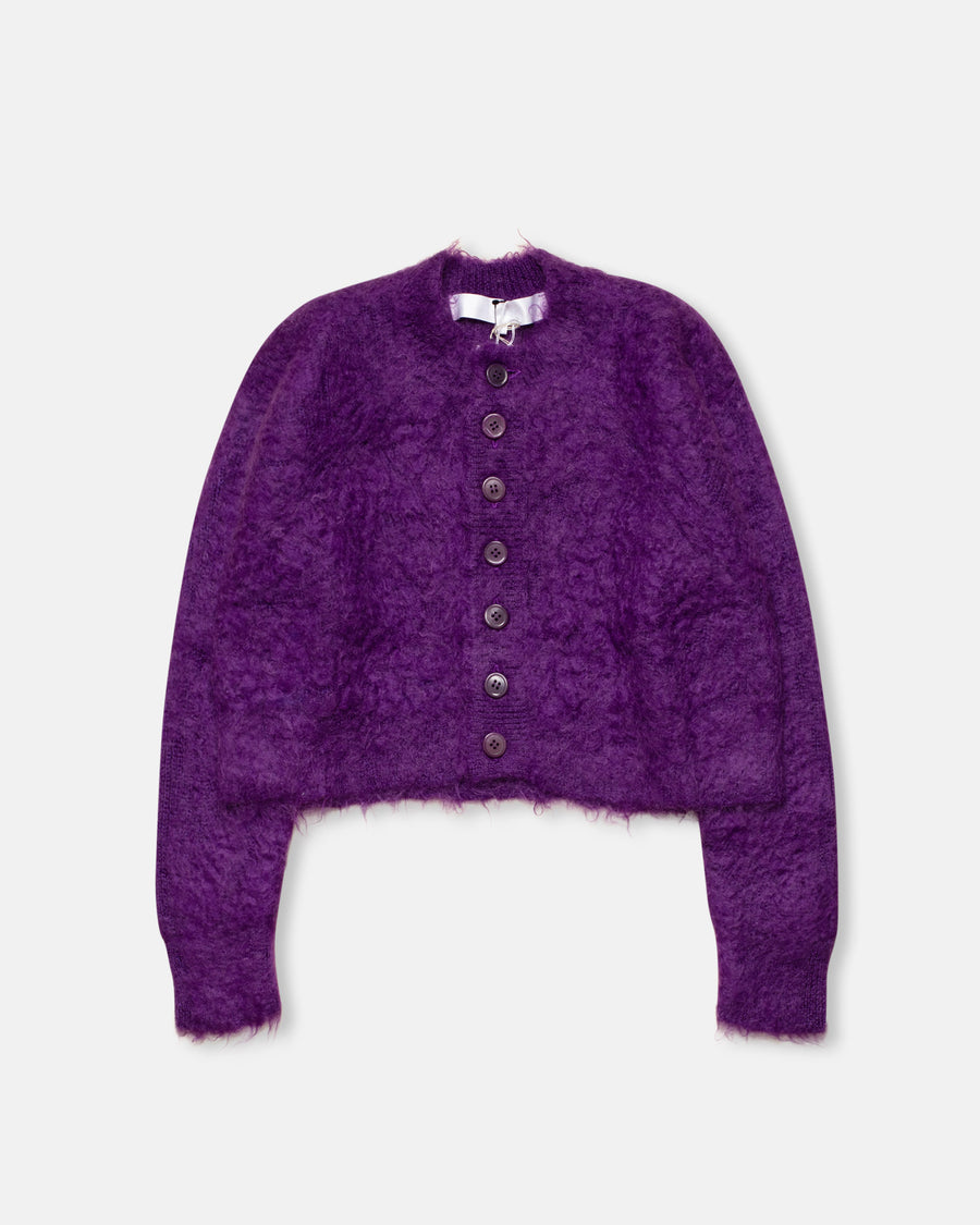 mohair cardigan