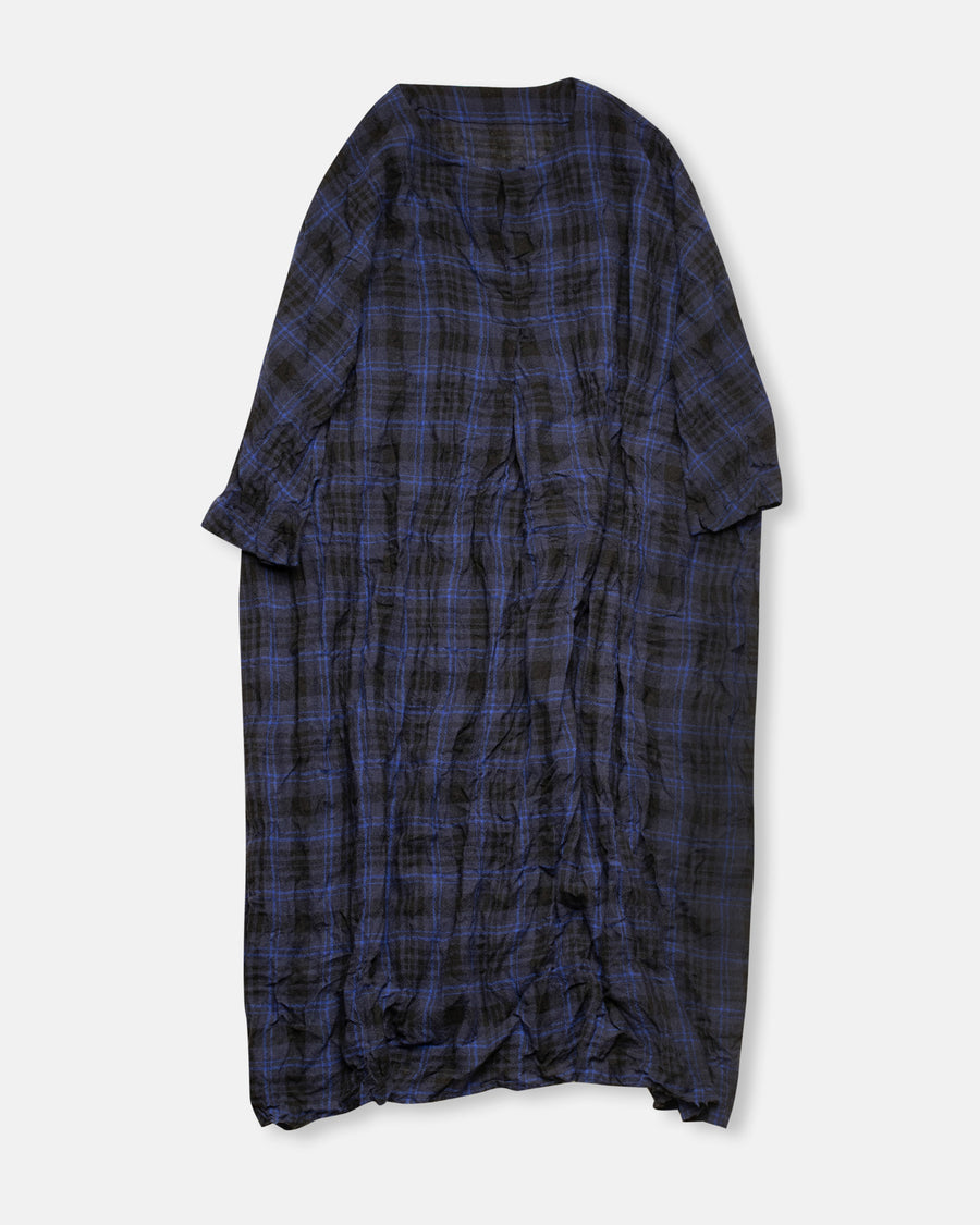 split neck dress