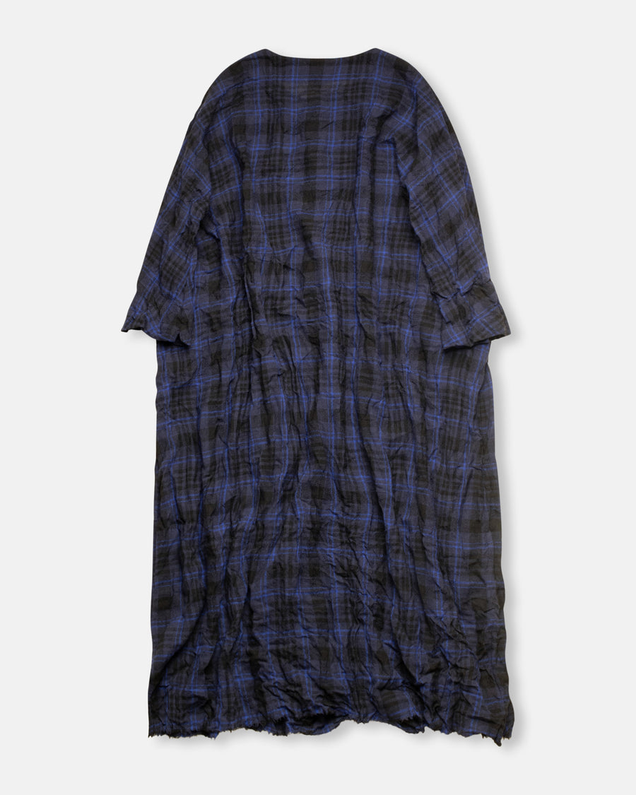 split neck dress