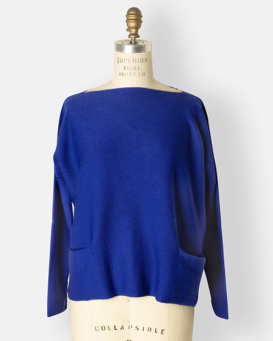 boatneck sweater