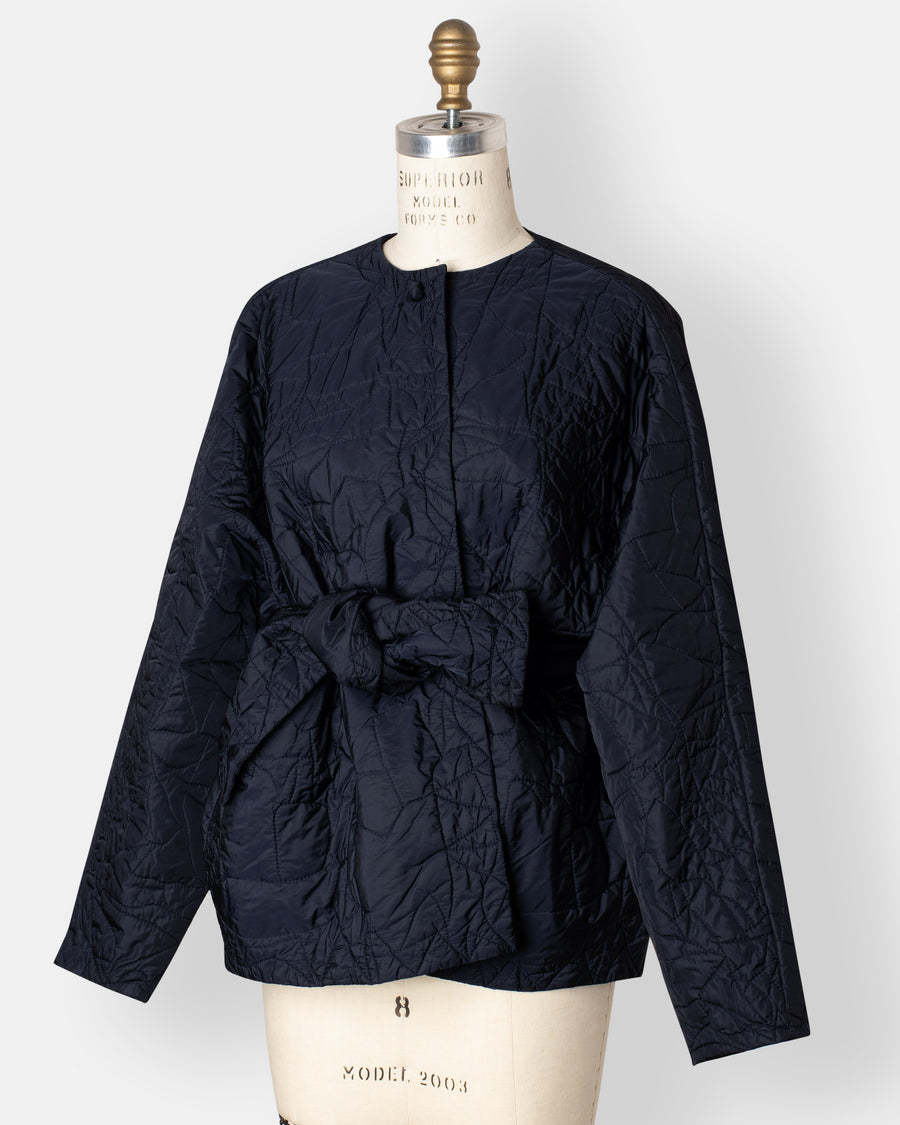 trapunta bomber jacket