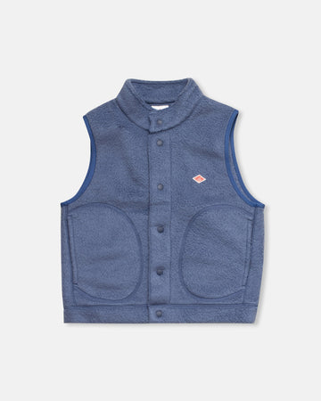 stand collar vest