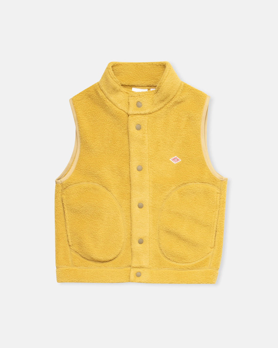 stand collar vest