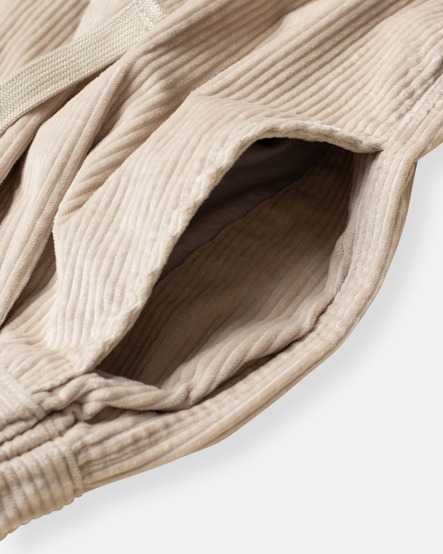 corduroy easy cropped pants