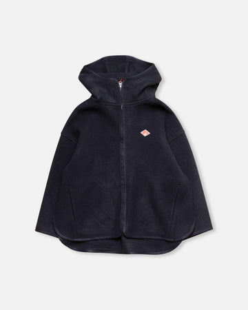 fleece hooded jacket