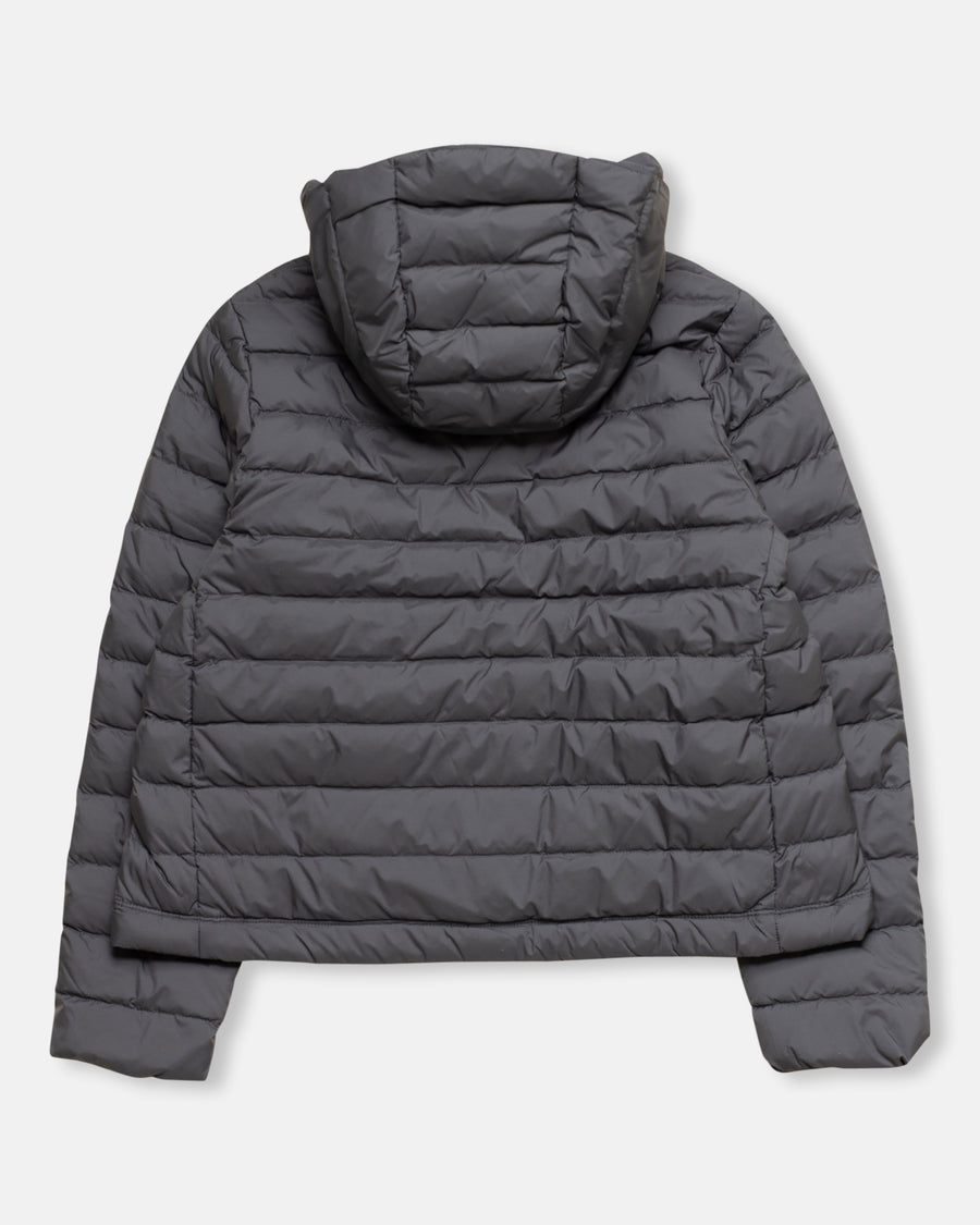 middle down hooded jacket