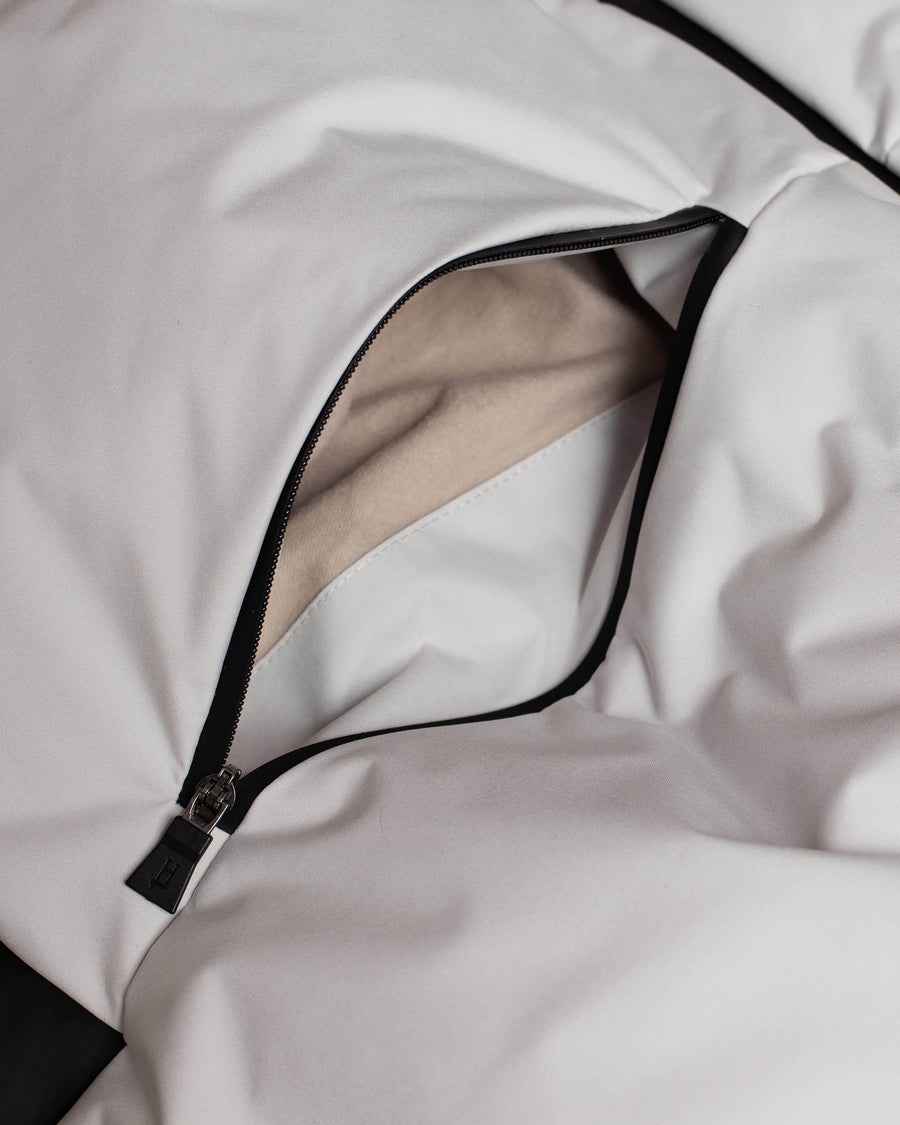 womans woven half coat