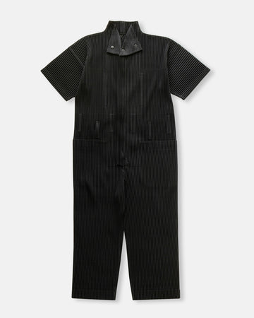 pleated jumpsuit