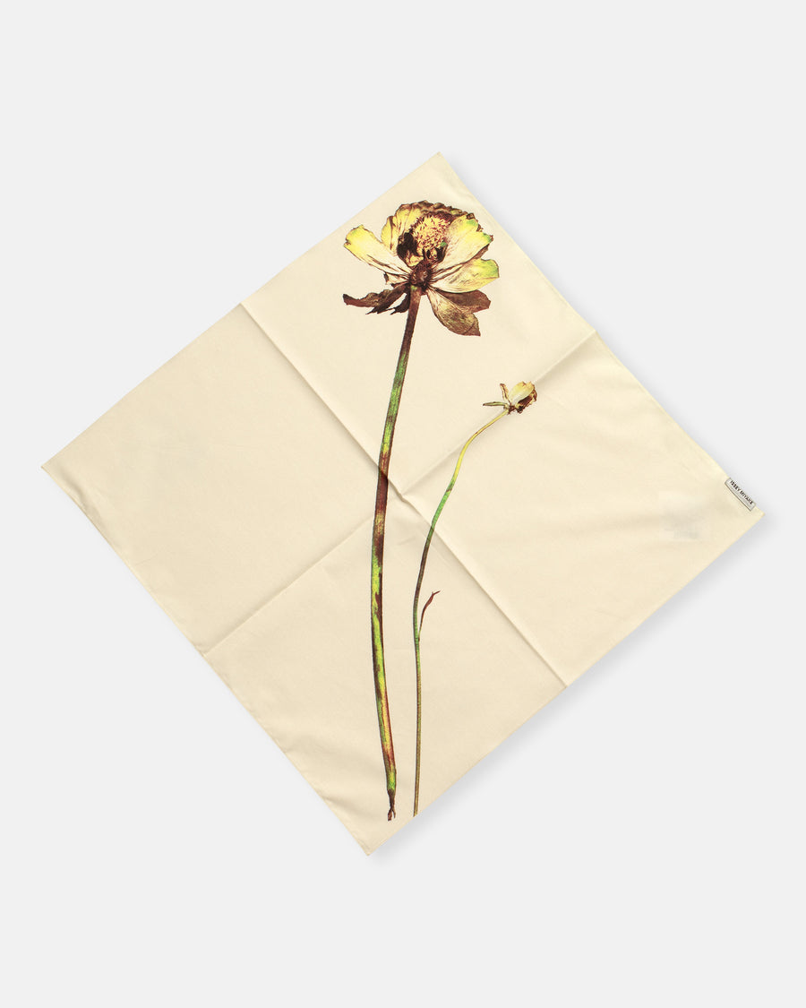 pressed flora bandana