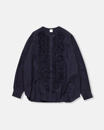 frill wide shirt