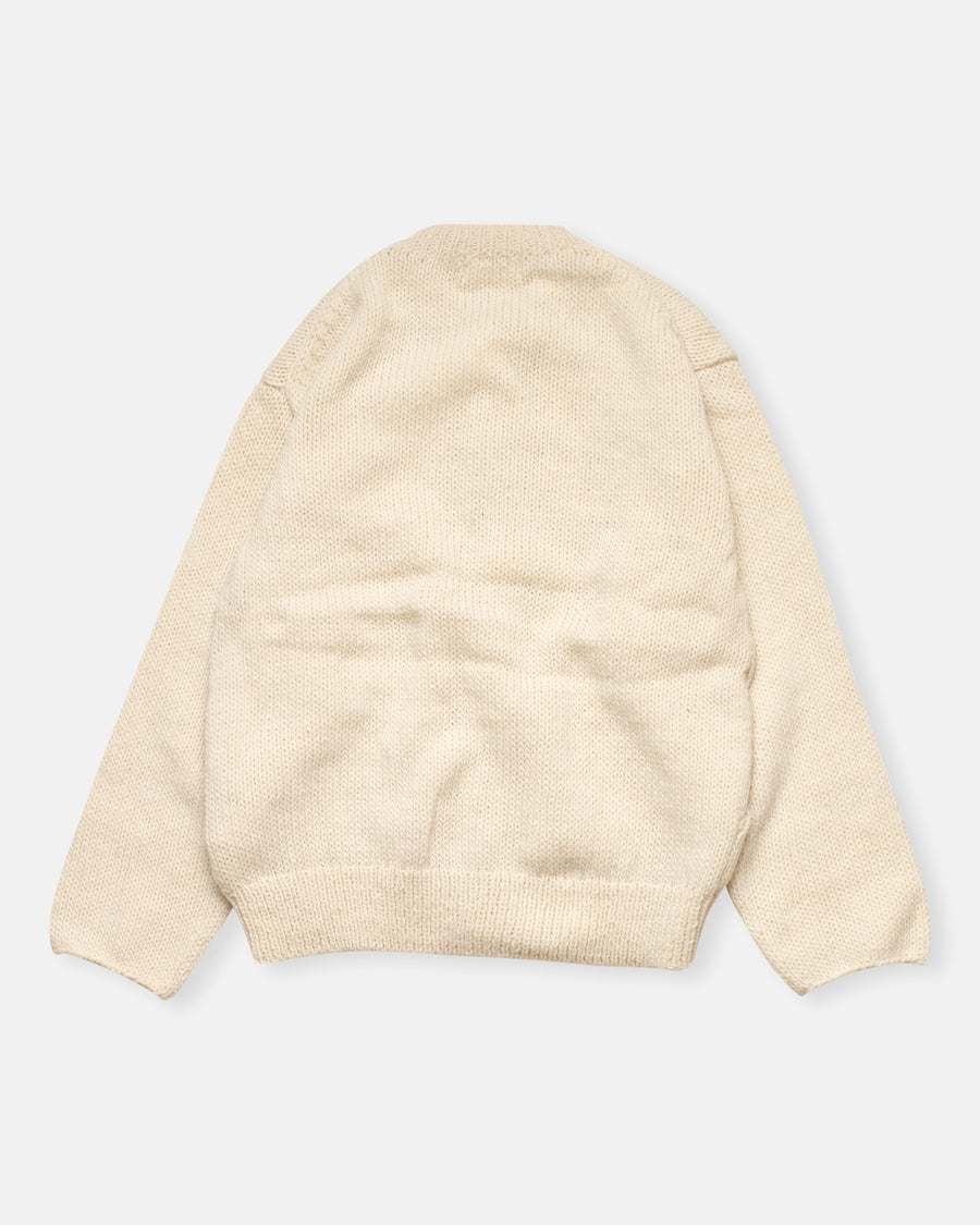 peruvian knit cardigan