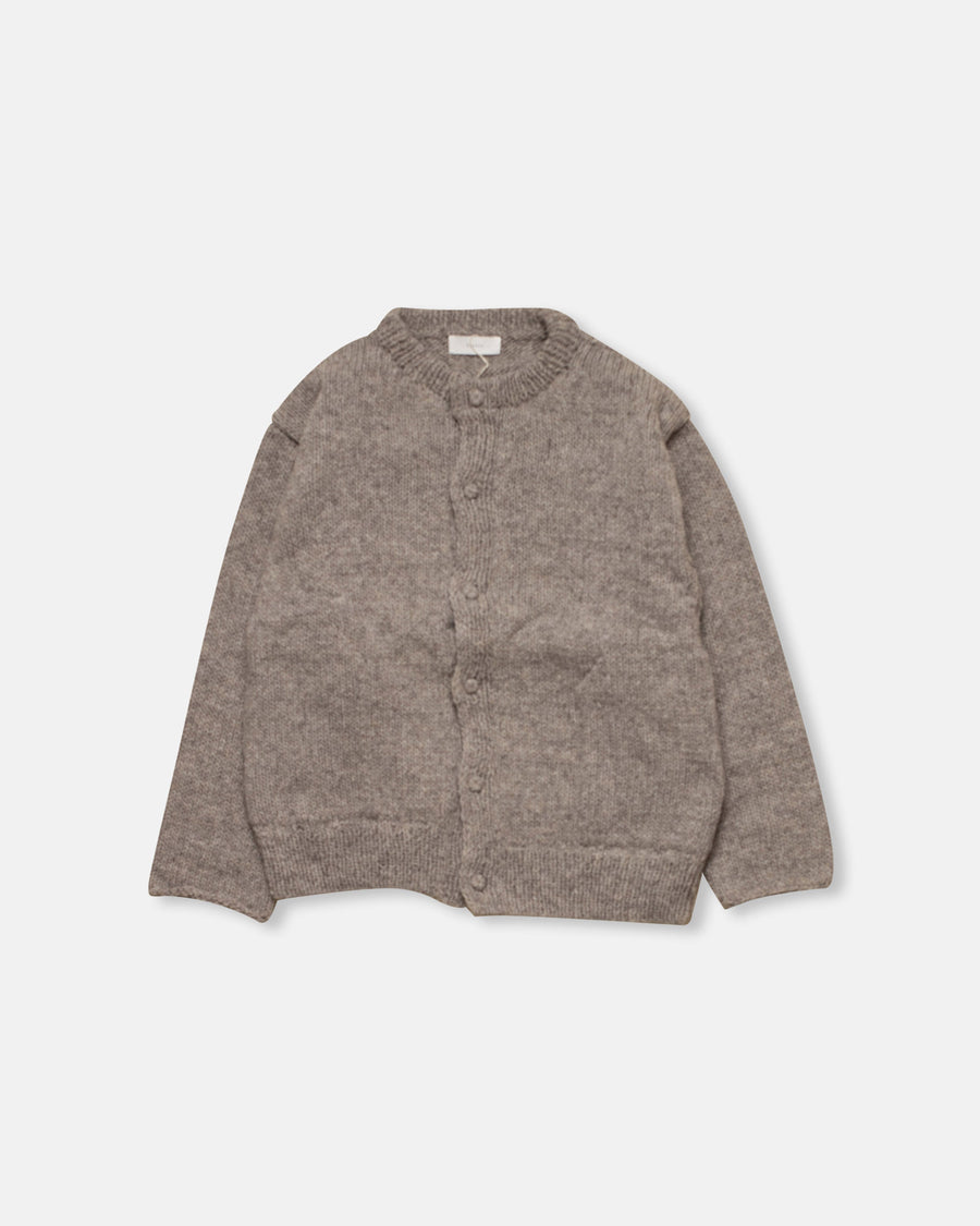 peruvian knit cardigan