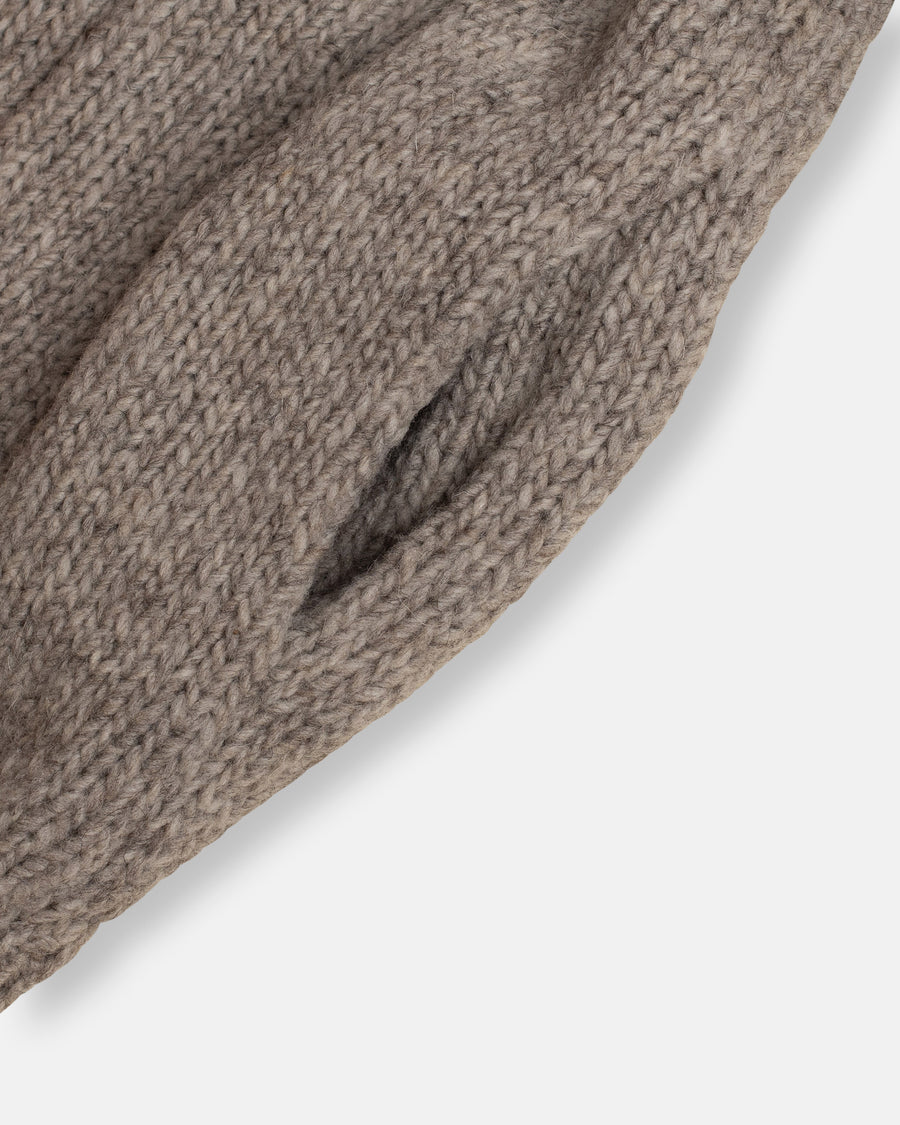 peruvian knit cardigan