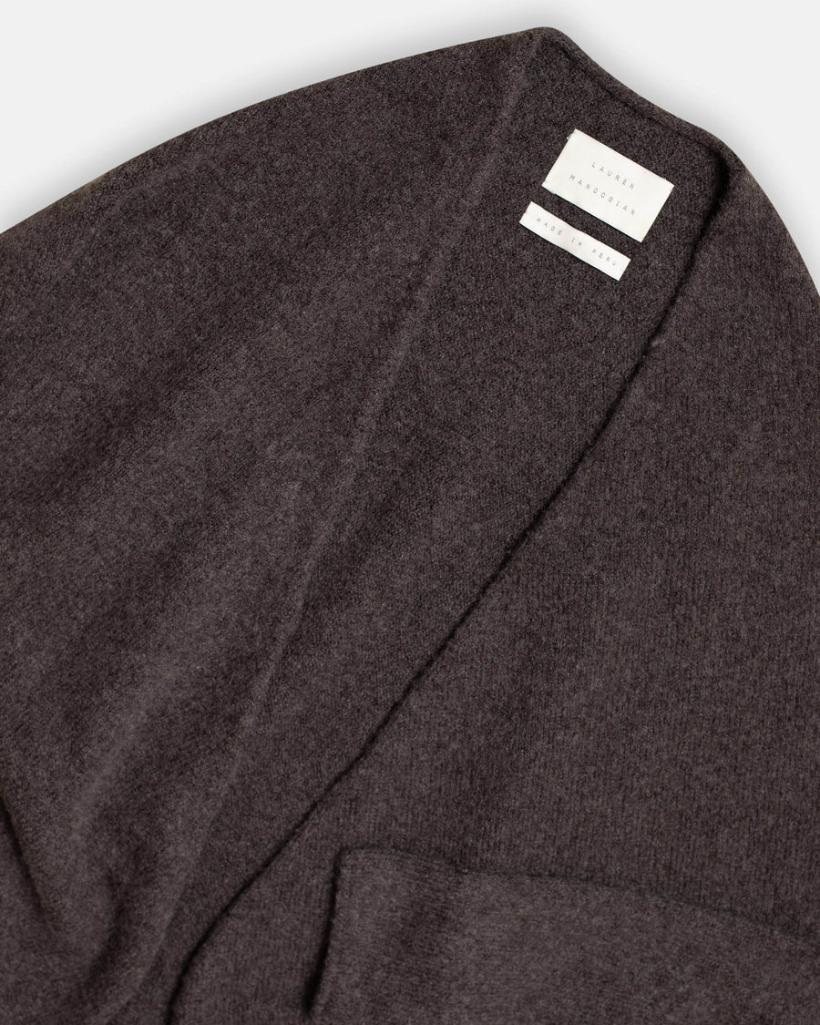 soft horizontal cardigan