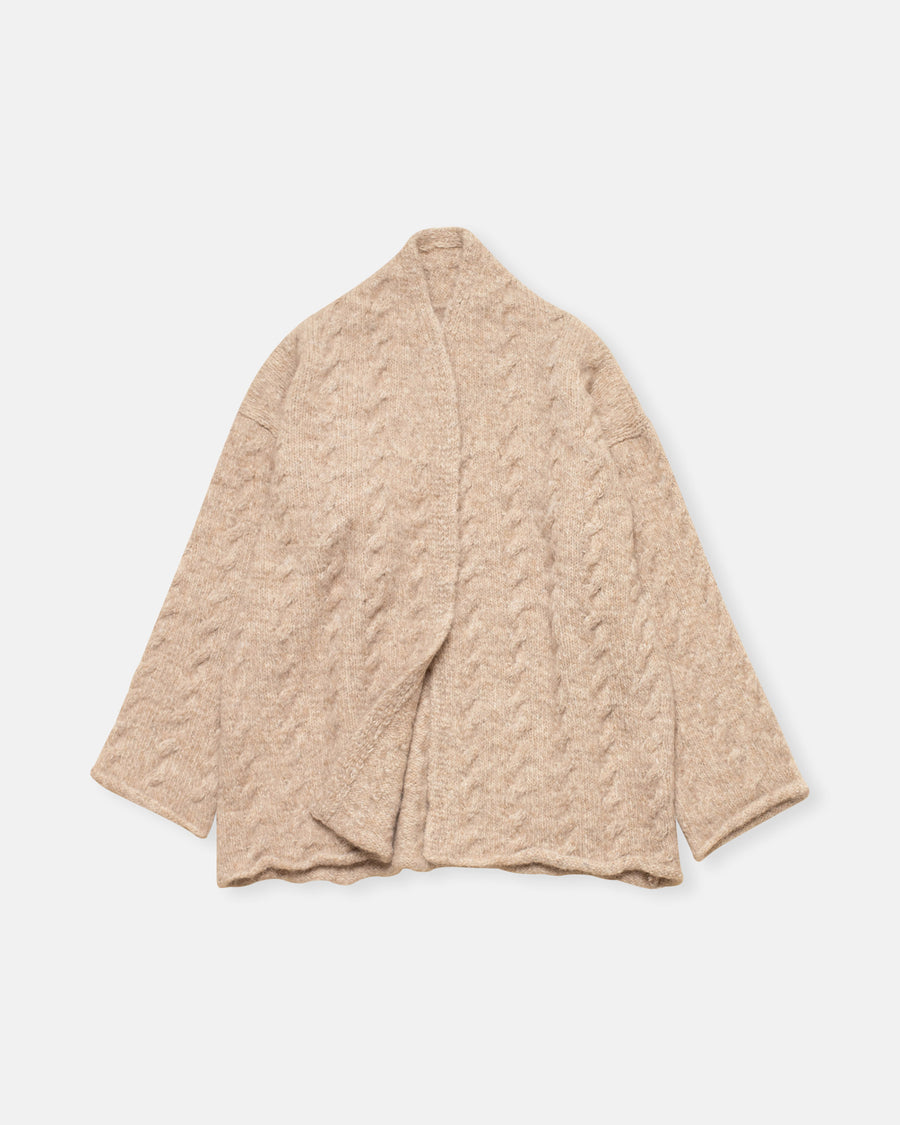 cable cardigan