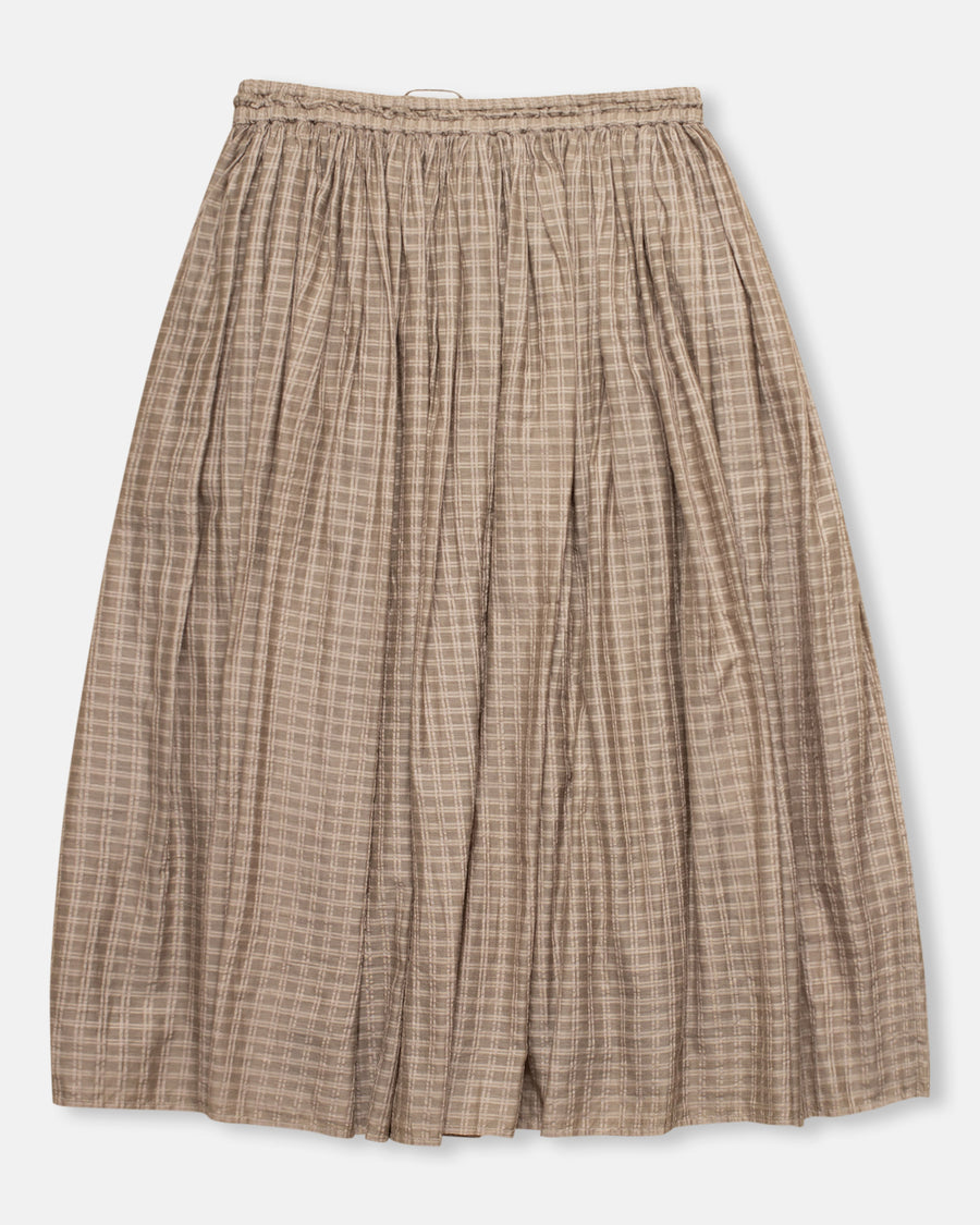 gathered skirt
