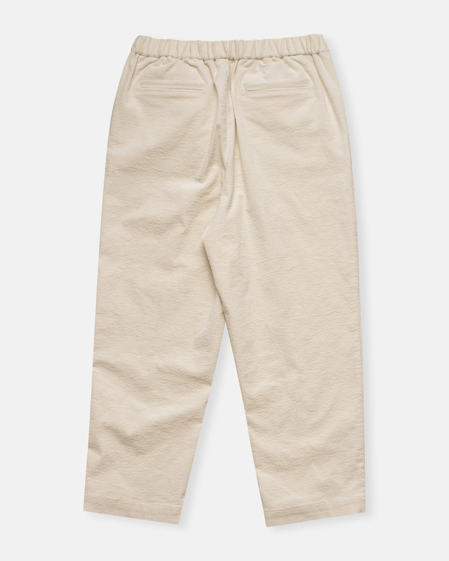 corduroy easy tapered pants
