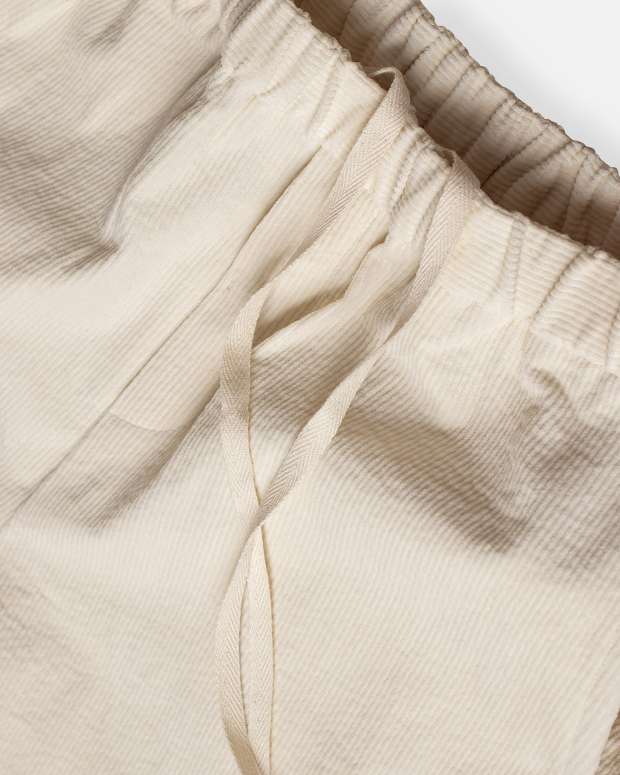 corduroy easy tapered pants