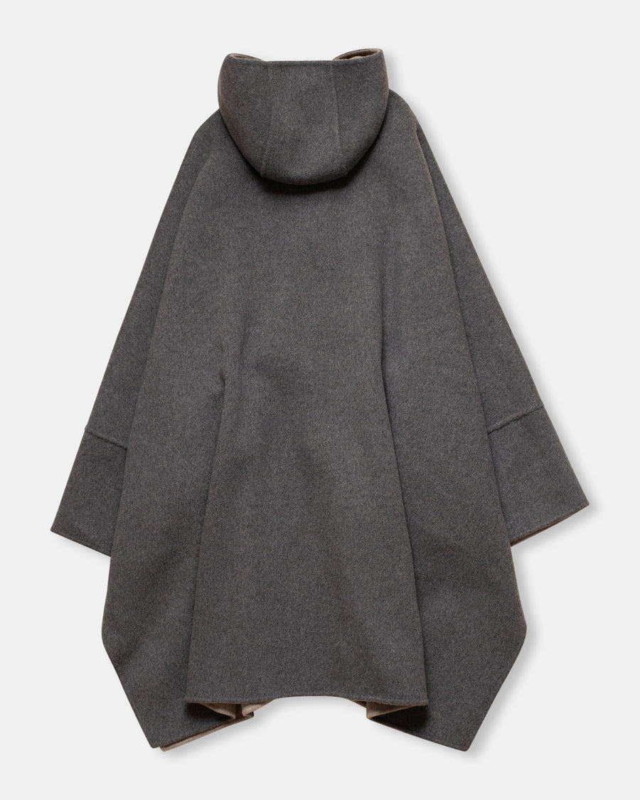himliko reversible cashmere cape