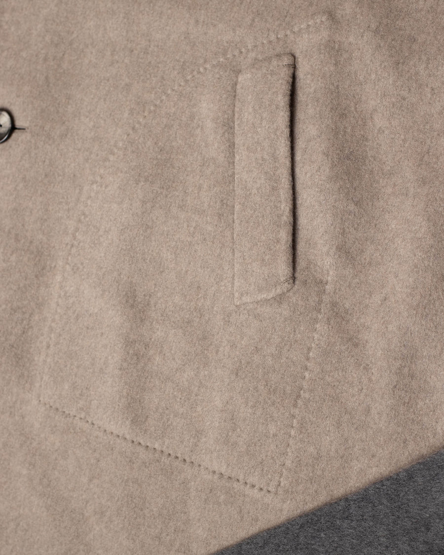 himliko reversible cashmere cape