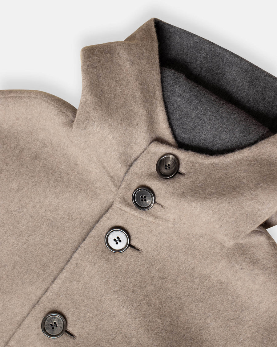 himliko reversible cashmere cape