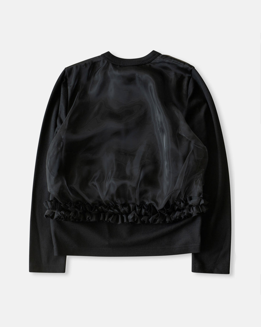 organdy front cardigan
