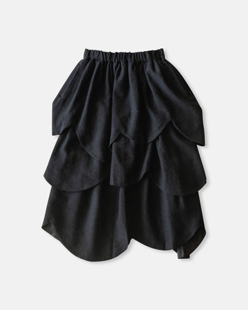 scalloped layer skirt
