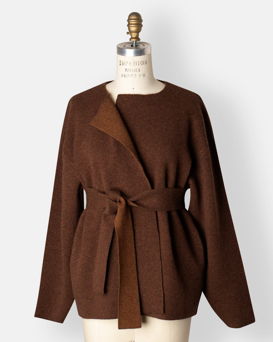 imoa cardigan with belt