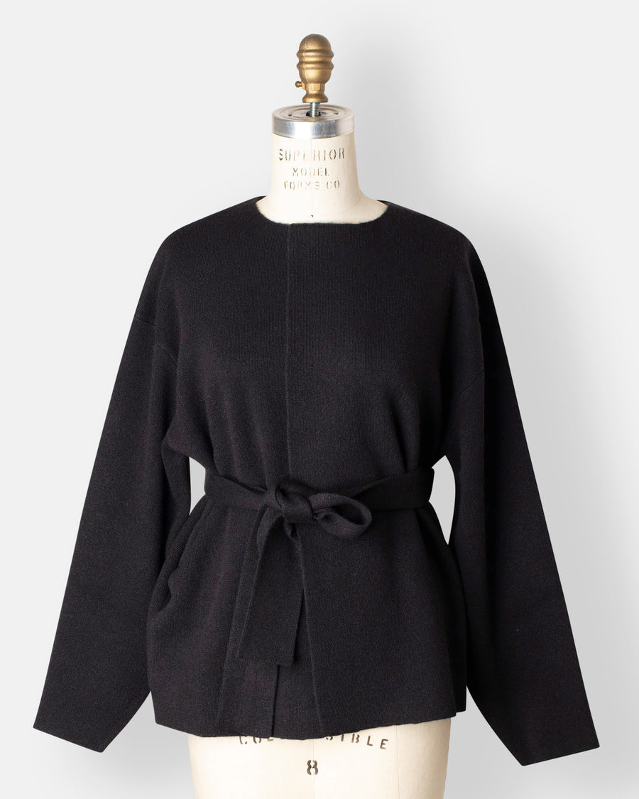 imoa cardigan with belt