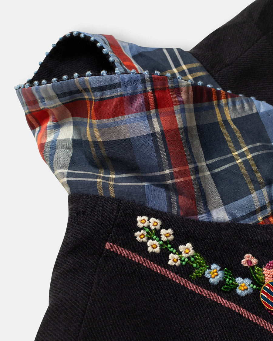 reversible beaded embroidery jacket