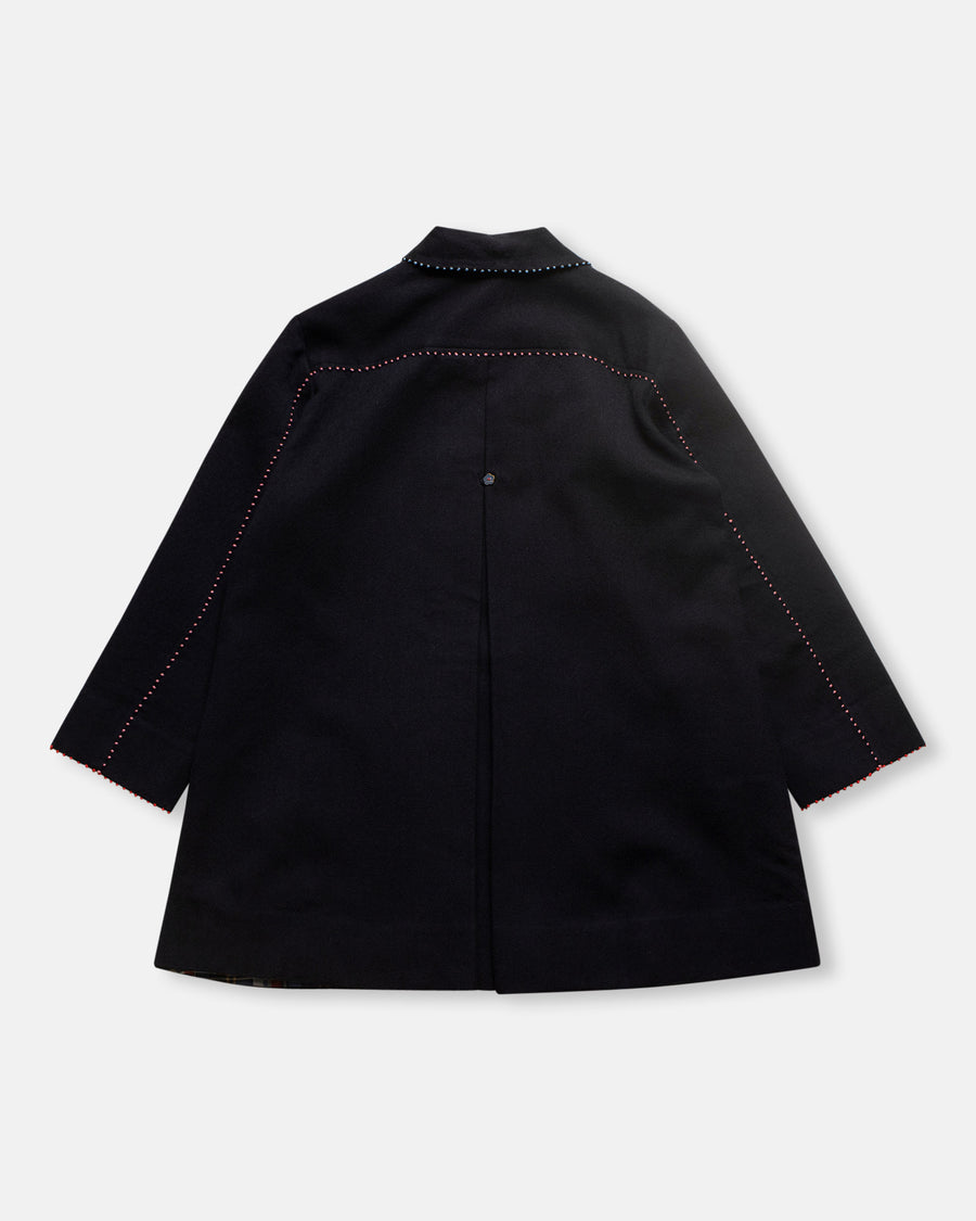 reversible beaded embroidery jacket