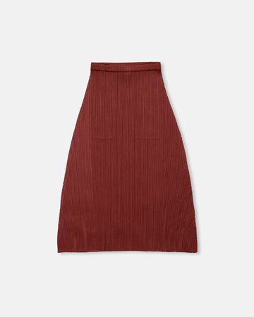 pleated skirt