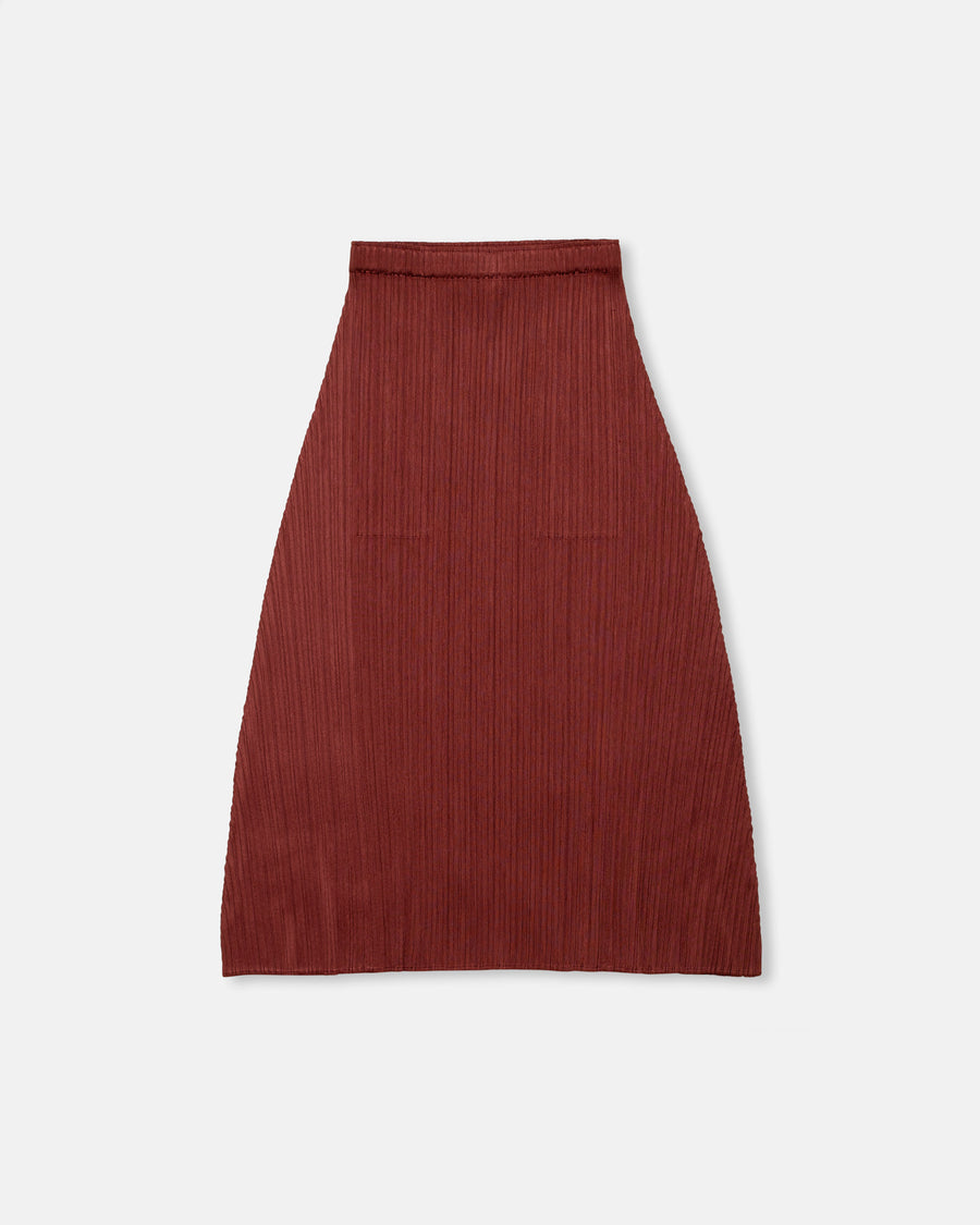 pleated skirt
