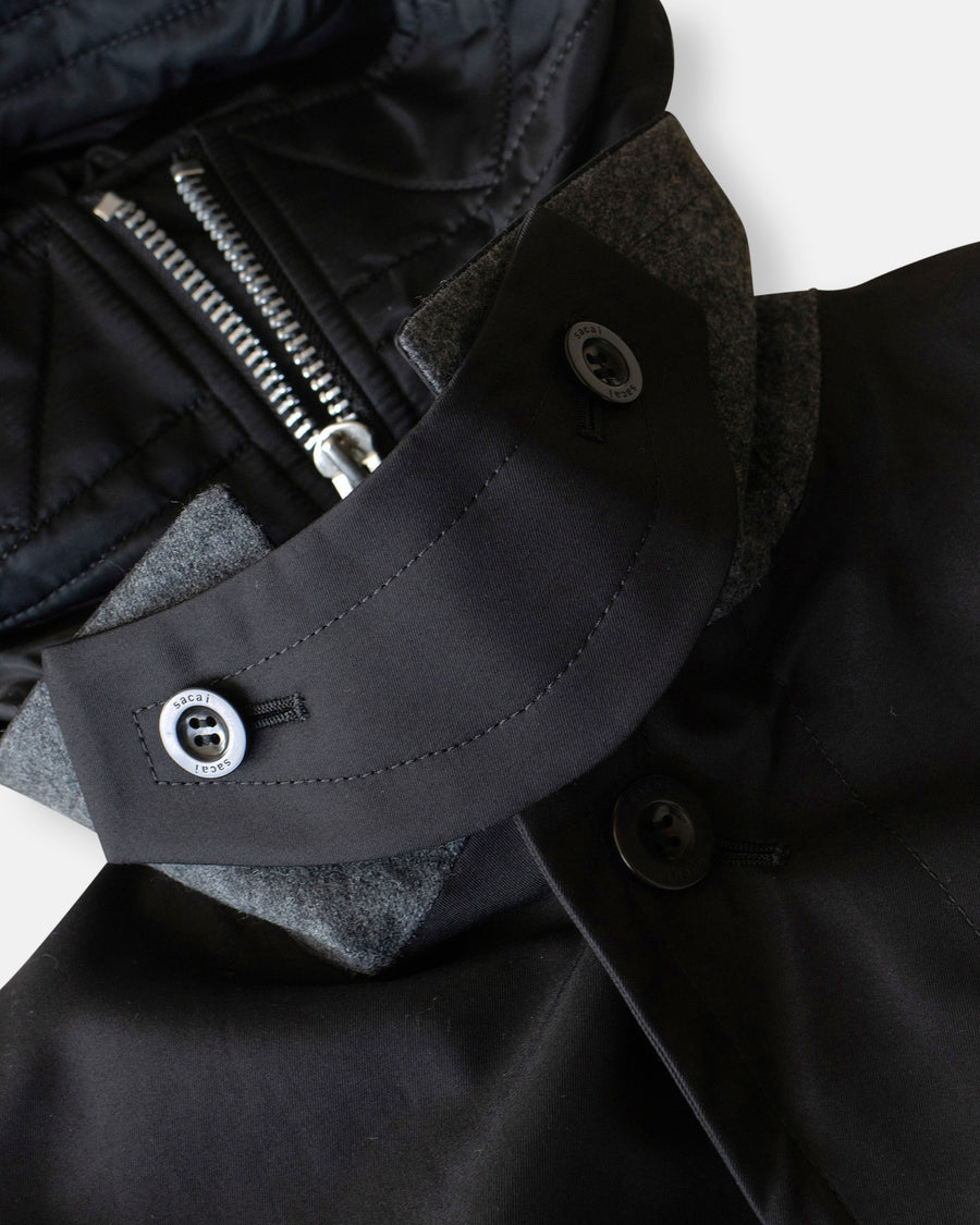 cotton gabardine jacket