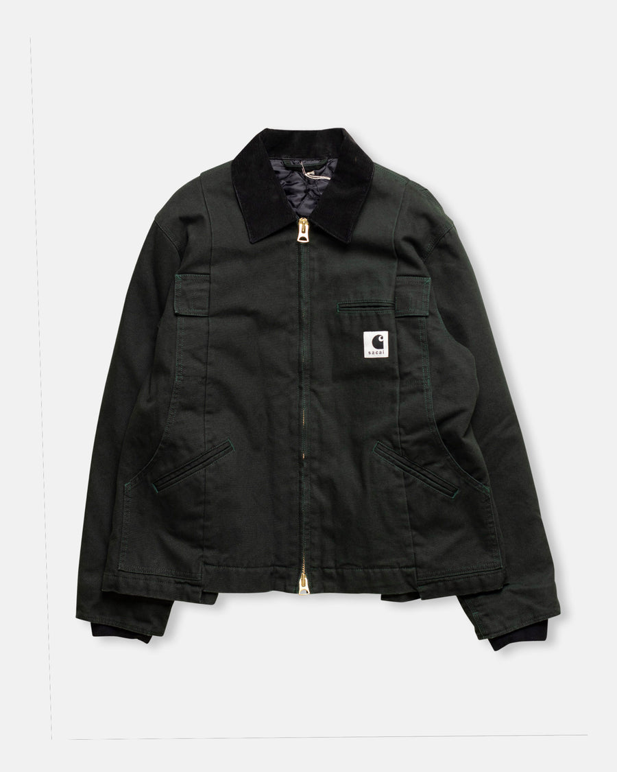 sacai x carhartt duck jacket