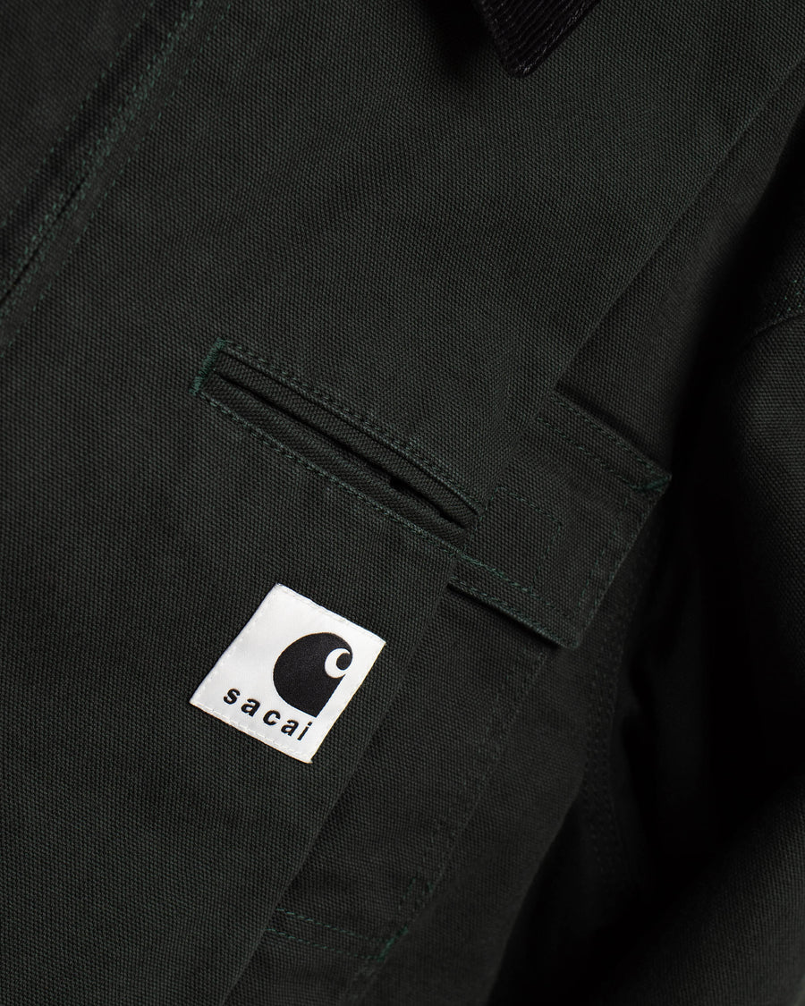 sacai x carhartt duck jacket